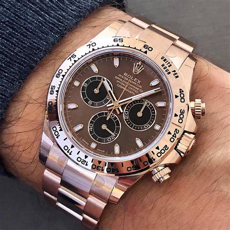 rolex daytona chocolate dial